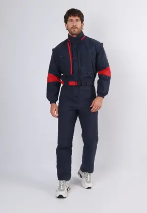 Vintage Ski Suit 70's FILA UK Small 36" 38" (1BF)
