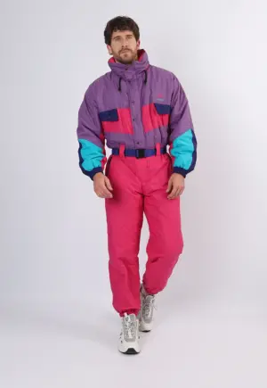 Vintage Ski Suit 90's GIZZIRIZZI UK Medium 38" 40" (1BV)