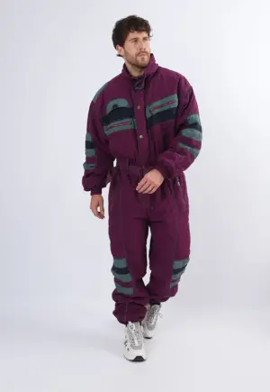 Vintage Ski Suit 90's C&A UK XL 44" 46" (1GO)