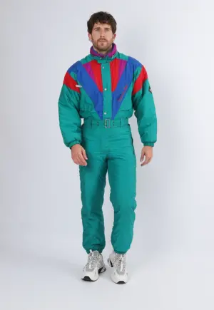 Vintage Ski Suit 90's SKISS UK Medium 38" (1LG)