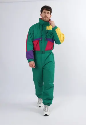 Vintage Ski Suit 90's ZERO UK Medium Large 42" (14E)