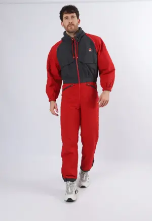 Vintage Ski Suit 90's MARLBORO UK Medium 38" (14K) Made in Italy