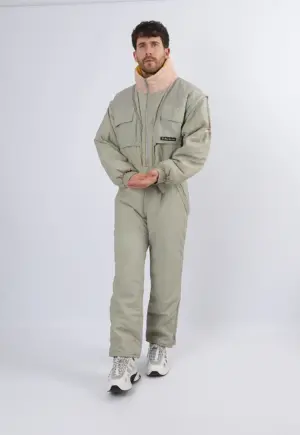 Vintage Ski Suit 90's ANZI BESSON UK Medium 40" Short (14V) Made in Italy