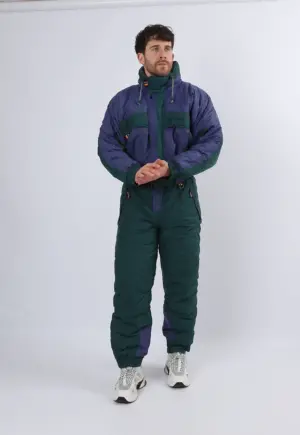 Vintage Ski Suit 90's SERGIO TACCHINI UK Large 42" 44" (1DE)