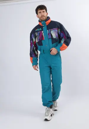Vintage Ski Suit 90's FILA Team Italia UK Medium 40" (1DF)