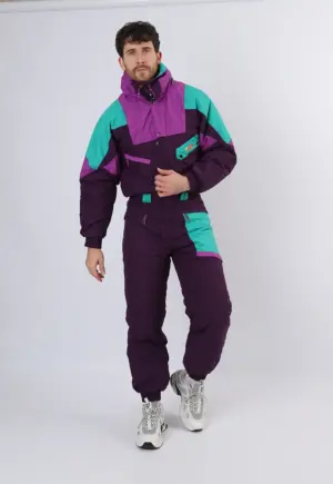 Vintage Ski Suit 90's WANNABEE UK Medium 40" (1DU)