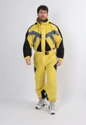 Vintage Ski Suit Hooded 90's UNION SPORT UK XL 44" 46" (1XB)