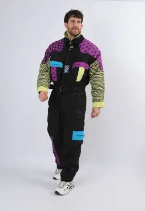 Vintage Ski Suit 90's ALPIN UK Medium Large 42" (1XD)