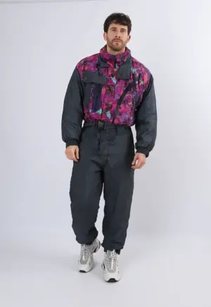 Vintage Ski Suit 90's JETON UK Medium Large 42" (1XI)