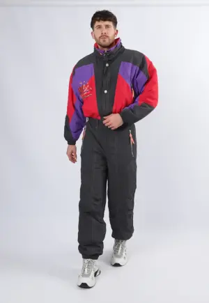 Vintage Ski Suit 90's MAGIC ADVENTURE UK Medium 40" (21G)