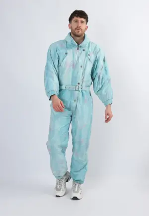 Vintage Ski Suit 80's INNER CIRCLE UK Medium Large 42" (21I) short length