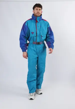Vintage Ski Suit 90's DEGRE 7 UK XL 44" 46" (21J)