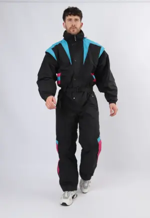 Vintage Ski Suit 90's FARO UK Medium Large 42" made in france (21U)
