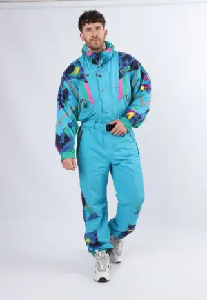 Vintage Ski Suit 90's FILA UK Large 42"44" Ski Italia Edition (21Z)