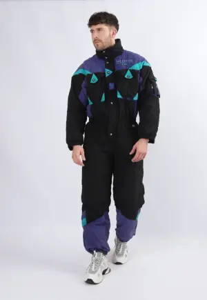 Vintage Ski Suit 90's TRESSPASS UK Small 36" 38" short length (2AD)