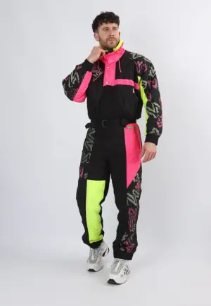 Vintage Ski Suit 80's MONOSKI UK Medium 38" 40" (2AM)