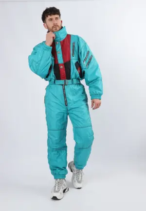 Vintage Ski Suit 90's TACER UK Medium Large 42" (2AX)