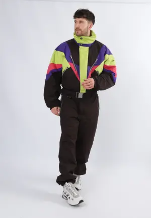 Vintage Ski Suit 90's SERGIO TACCHINI UK XXL 46" 48" Tall Fit (2FM)