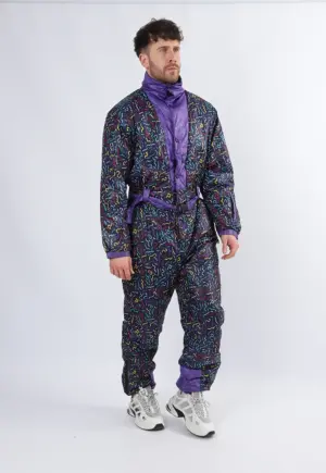 Vintage Ski Suit 80's AFTERSKI UK Large 42" 44" (2FN)