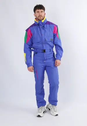 Vintage Ski Suit 90's EVF UK Small 36" 38" (2FP)