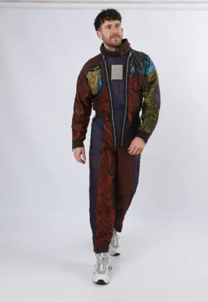Vintage Ski Suit 90's ERBACHER UK Medium Large 42" Made in Germany (2FV)