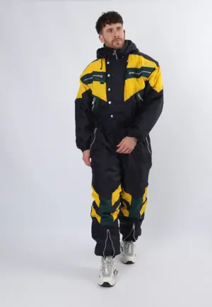 Vintage Ski Suit 90's FLAMINGO UK XL 44" 46" (2FX)