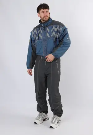 Vintage Ski Suit 90's CABOL UK Large 42" 44" Tall Fit (26F)